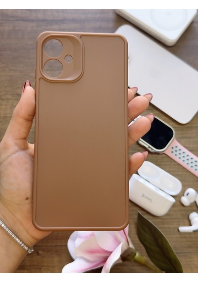 Samsung Galaxy A06 Uyumlu Kamera Korumalı Darbeye Dayanıklı Renk Atmayan Keep Silikon Kılıf Kahverengi Samsung Galaxy A06 Uyumlu Kamera Korumalı Darbeye Dayanıklı Renk Atmayan Keep Silikon Kılıf Kahverengi