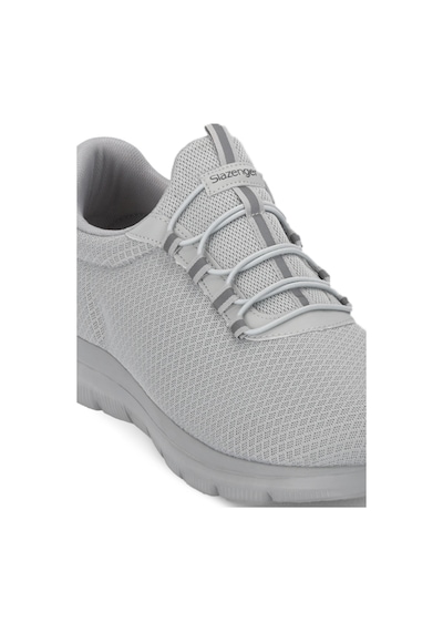 Slazenger Flex Fıt I Erkek Büyük Beden Gri Koşu & Yürüyüş Spor Ayakkabısı
