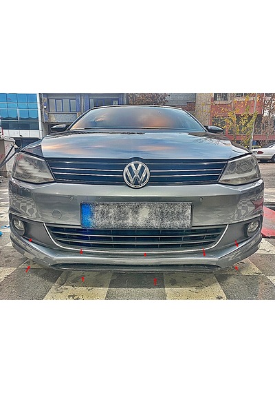 Jetta Mk6 10-14 Ön Tampon Eki - Plastik - Boyasız