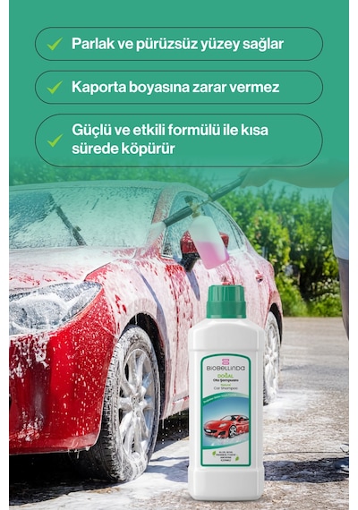 Oto Şampuanı Zorlu Ve Çıkmayan Lekelere Karşı Etkili Çözüm 750 Ml