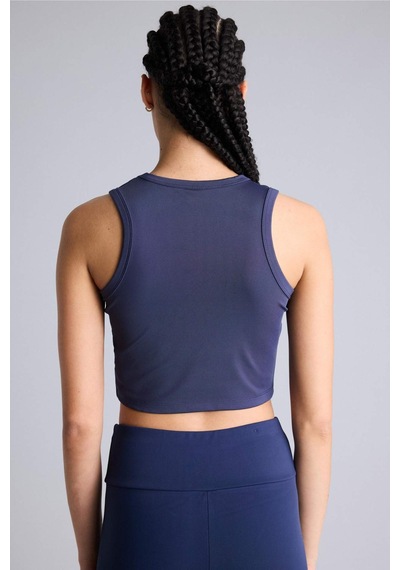 Defacto Crop Top Bisiklet Yaka Sporcu Atlet E7723ax26spın277 İndigo-ın277 Defacto Crop Top Bisiklet Yaka Sporcu Atlet E7723ax26spın277 İndigo-ın277