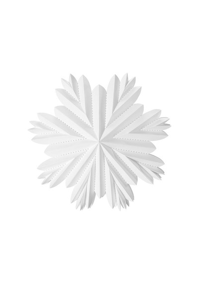 Ikea Stråla Abajur Başlığı, Beyaz, 55 Cm, Petal Yıldız