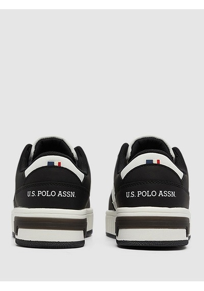 U.s. Polo Assn. Cypher Beyaz Kadın Sneaker Günlük Ayakkabı Beyaz-siyah