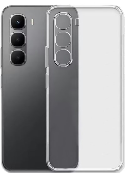 Adige Infinix Hot 60i Kılıf Silikon Şeffaf