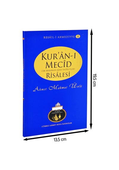 Cübbeli Ahmed Hoca Kur'Anı Mecid Risalesi-1156