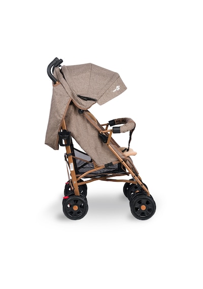 Comfymax Tam Yatar Baston Bebek Arabası – Wood Brown