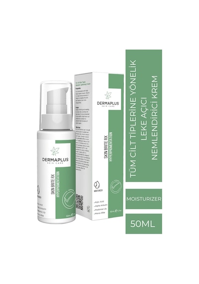 Dermaplus Skin Brite Rx Leke Açıcı ve Nemlendirici Cilt Bakım Kremi 50 ML