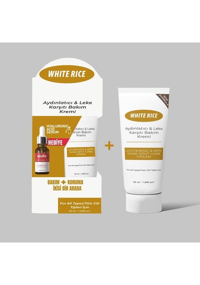 Aydınlatıcı & Leke Karşıtı Bakım Kremi Bakım Ve Koruma İkisi Bir Arada Özel Paket