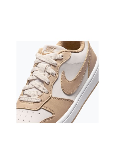 Nike Genç Ayakkabı Court Borough Low 2 Günlük Çocuk Ayakkabısı Sneaker Spor Ayakkabı Bej/beyaz/karamel Bej/beyaz/karamel