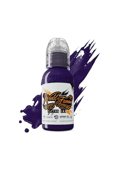 World Famous Ink Jay Freestyle Purple Mor Dövme Boyası 1oz - 30ml