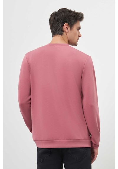 Morven Erkek Gül Trend Bisiklet Yaka Sweat-shirt 25ks063003154 Gül Gül Gülkurusu