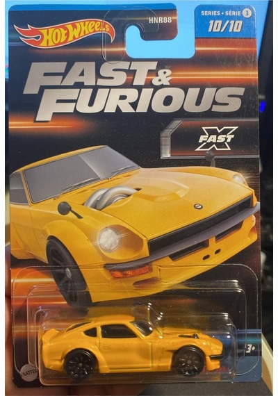 Fast Furıous Datsun Z40z Custom Koleksiyonluk Model Araba Sarı