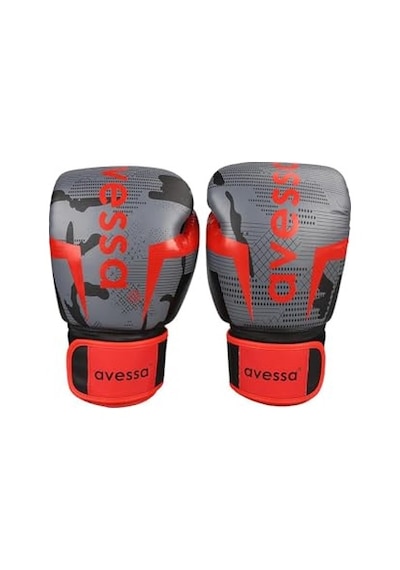 Avessa Ring-312 Boks Eldiveni Siyah 12 Oz Açık Mavi