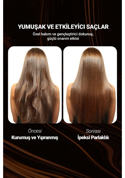 VeryFit WT638 5 in 1 Hava Üflemeli Saç Düzleştirici Şekillendirici ve Saç Kurutma Fön Makinesi Bakım Seti