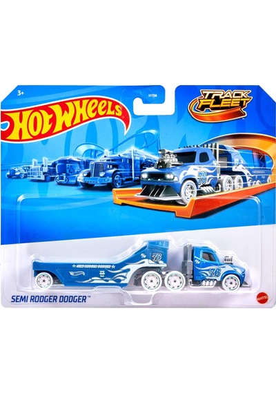 Hot Wheels Kamyon Semi Rodger Dodger - Mavi Çok Renkli