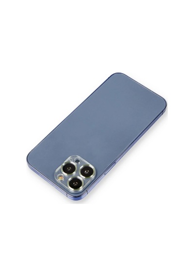 Apple İphone 12 Pro Metal Kamera Lens Koruma Cam - Açık Yeşil Belirtilmemiş