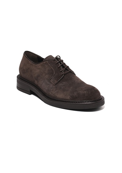 Cacao Dark Brown Oxford Klasik Erkek 1056 - Moss Dino Draghi Derby Kahverengi