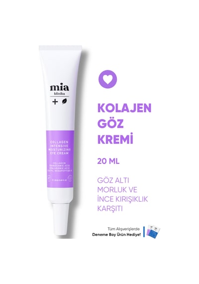 Mia Klinika Kolajen İçerikli Göz Çevresi Bakım Kremi 20 ML