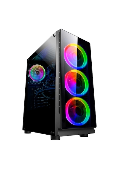 Turbox TX500 i5 3470 16 GB 256 GB SSD 1 TB HDD 4 GB RX550 27" Curved Masaüstü Oyuncu Bilgisayarıı