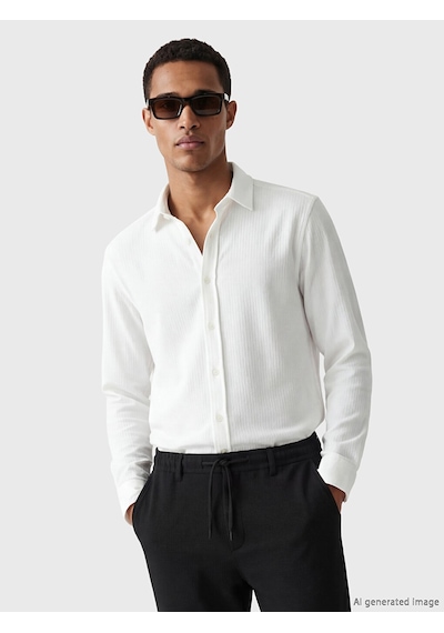 Lcw Vision Beyaz Slim Fit Erkek Basic Dokulu Gömlek Lcw Vision Beyaz Slim Fit Erkek Basic Dokulu Gömlek