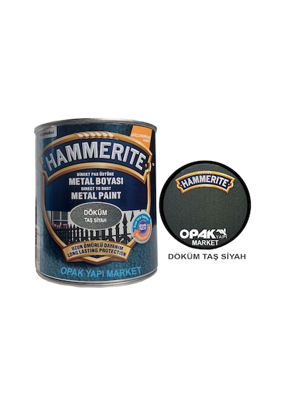 Marshall Hammerite Döküm Taş Siyah 0,75Lt (1 Kg)