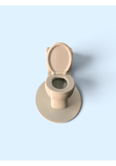 Akvaryum Dekoru Klozet 3d Hava Taşı