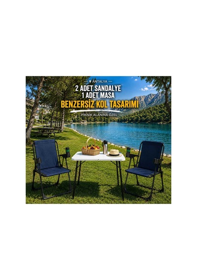 Holiday Kamp Seti Kamp Sandalyesi Kamp Masası Katlanır Kamp Piknik Seti 2 Sandalye 1 Masa Lacivert 2 Sandalye 1 Masa Holiday Kamp Seti Kamp Sandalyesi Kamp Masası Katlanır Kamp Piknik Seti 2 Sandalye 1 Masa Lacivert 2 Sandalye 1 Masa