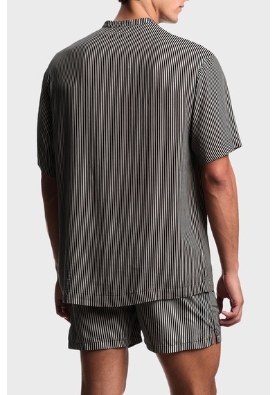 Emporio Armani Erkek Gömlek Em005144 Af20445 F1039 Siyah-bej Siyah-bej