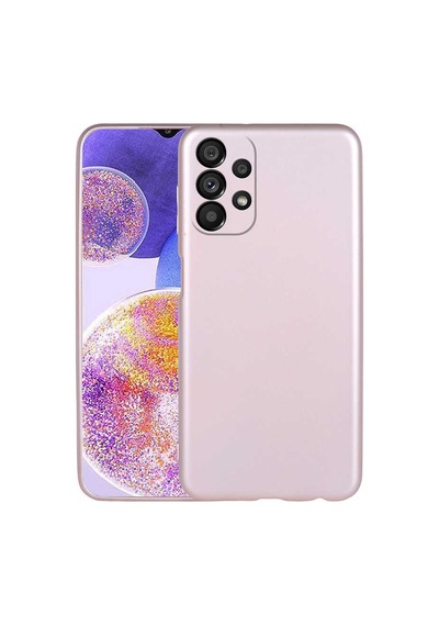Zore Galaxy A23 Kılıf Nvth Premier Silikon Kapak - Kırmızı
