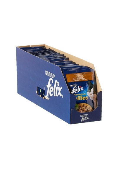 Sensation Tavuk & Havuçlu Kedi Yaş Mama 26 X 85 Gr