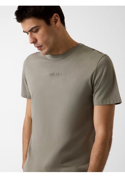 Guess Z6gı06k2847 Ambrogio Cn Ss Erkek Tişört Haki
