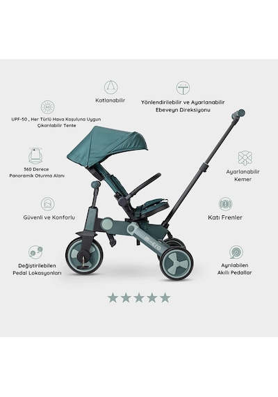 Micro 4in1 Katlanabilir Bisiklet - Matcha Micro 4in1 Katlanabilir Bisiklet - Matcha