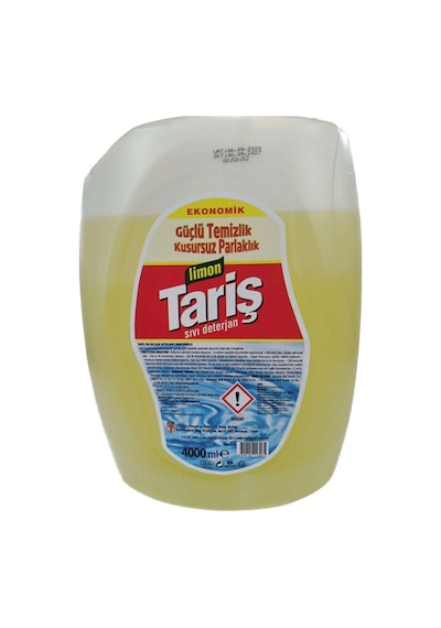 Tariş Limonlu Sıvı Bulaşık Deterjanı 4 L
