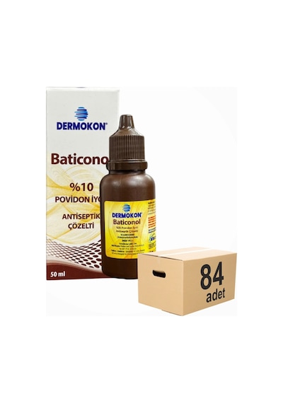 Dermokon Batikon Antiseptik Çözelti 50ml - 84 Adet 1 Koli