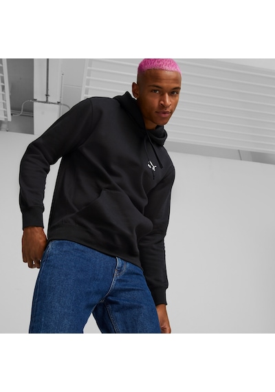 Puma Classics Hoodie Unisex Siyah Hoodie Düz 535596 Siyah