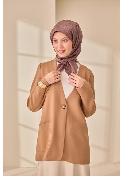 Silk Home Shiny Eşarp 75012-22 Çikolata Kahve
