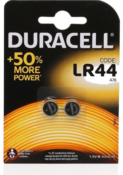 Duracell LR44 AG13 1.5V Alkalin Pil 2'li