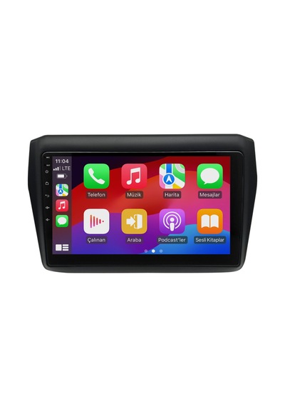 Suzuki Swift Android Multimedya Sistemi 2018-2024 8+256 Gb Premium Ekran Yazılımsal 9"