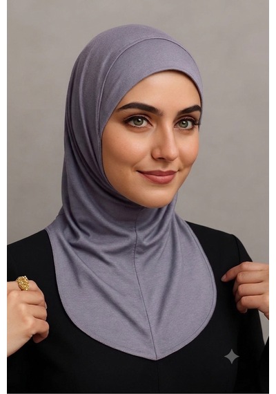 Aldaıyr 4 Adet Ninja Bone Boyunluklu Likralı Tesettür Bonet Çok Renkli0