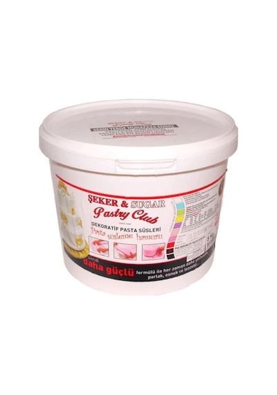 Şeker & Sugar Şeker Hamuru Beyaz 5 KG