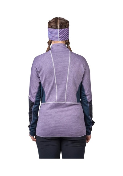 Hannah Meda Hz Kadın Sweatshirt 10047361hhx.01 Lg-ssml Lavender Gray Stratified
