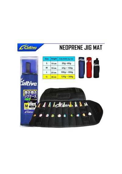 Cultiva 9880 Neoprene Jig Mat Ll-lacivert Jig Çantası