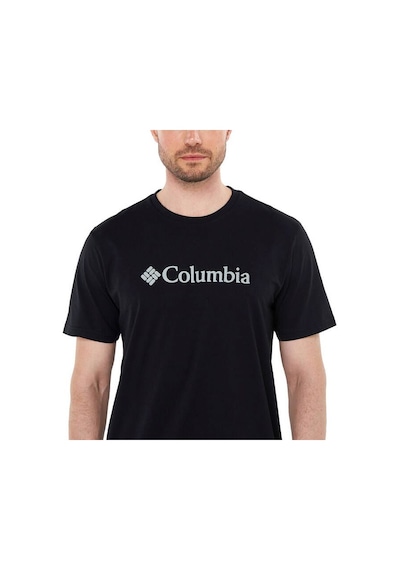 Columbia CSC M Basic Logo Brushed Erkek Kısa Kollu T-Shirt CS0287 Siyah