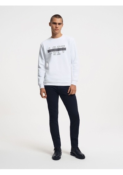 LOFT Regular Fit Erkek Sweatshirt Lf2034937 Q1.v1 Beyaz