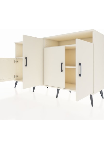 Kronos Konsol 5 Raflı 4 Kapaklı 176x59x99 Aytaşı-aytaşı Aytaşı-aytaşı