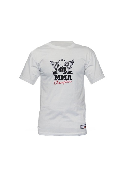Dosmai Baskılı Mma Bisiklet Yaka Spor T-shirt Mmt833