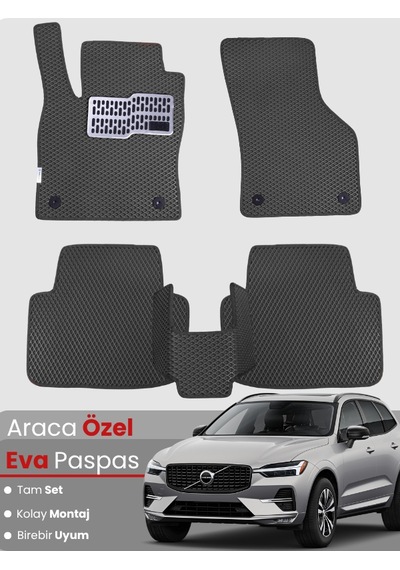 Volvo Xc60 Hybrid 2021-2025 Uyumlu Eva Paspas Tam Set Oto Paspas,araca Özel,tam Koruma 193