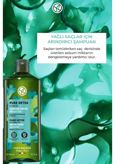 Yağlı Saçlarda Fazla Yağı Kontrol Altına Alan, Uzun Süre Temizlik Sağlayan Şampuan 300ml