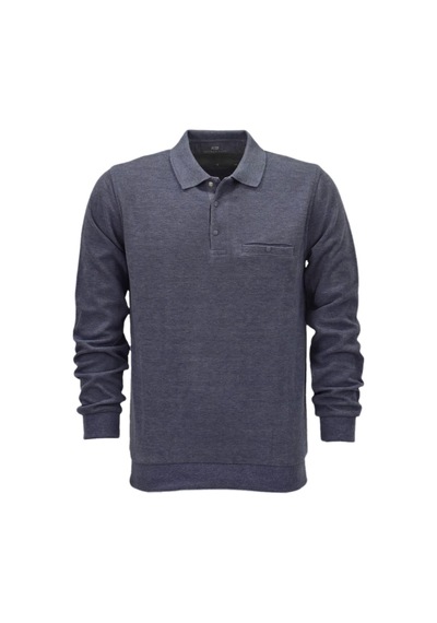 Dynamo Erkek Polo Yaka Cepli Sweatshirt 6857 Bgl-st04024 Bordo