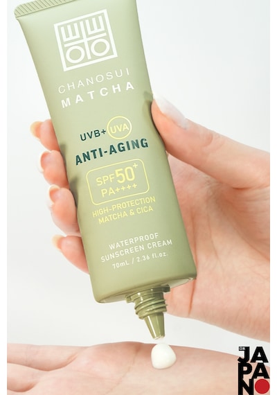 Yaşlanma Karşıtı Japon Matcha Özlü Yüz ve Vücut Güneş Kremi SPF50+ 70 ML